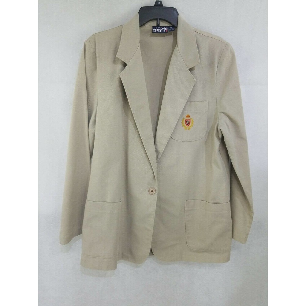 Jaclyn Sport Jacket Blazer Khaki Tan Casual 14